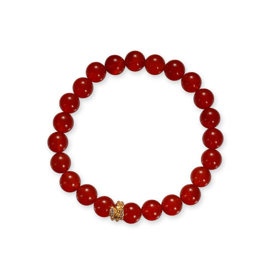 Rode Agaat Armband – Krachtig & Tijdloos