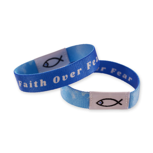 Faith Over Fear - Christian Faith Bracelet