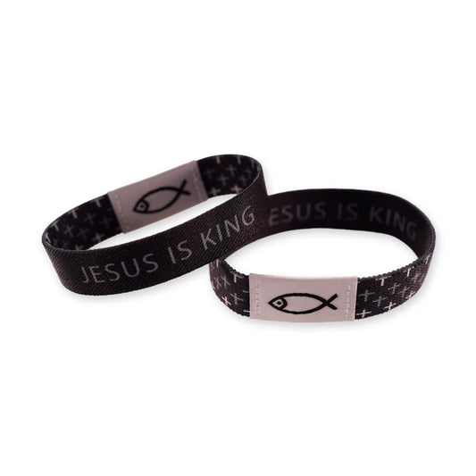 Jesus Is King - Christian Faith Bracelet