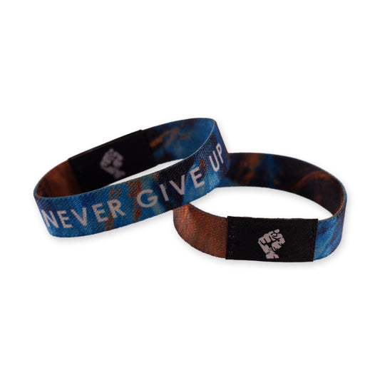 Never Give Up – Motivation & Answer Bracelet